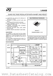 L4946B datasheet pdf SGS Thomson Microelectronics