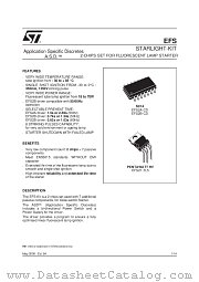 EFS datasheet pdf SGS Thomson Microelectronics