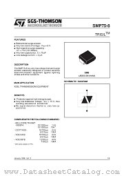 SMP75-8 datasheet pdf SGS Thomson Microelectronics