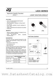 LIC01-SERIES datasheet pdf SGS Thomson Microelectronics