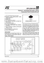 STLC60134S datasheet pdf SGS Thomson Microelectronics