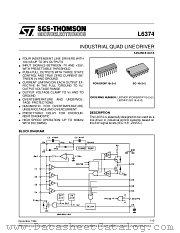 L6374 datasheet pdf SGS Thomson Microelectronics