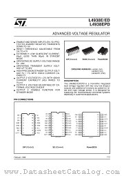 L4938E datasheet pdf SGS Thomson Microelectronics