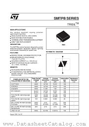 SMTPB-SERIES datasheet pdf SGS Thomson Microelectronics