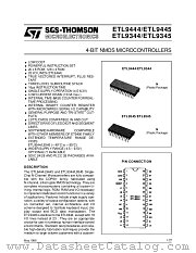ETL9444 datasheet pdf SGS Thomson Microelectronics