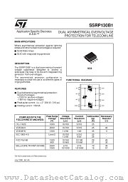 SSRP130B1 datasheet pdf SGS Thomson Microelectronics