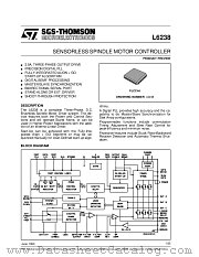 L6238 datasheet pdf SGS Thomson Microelectronics