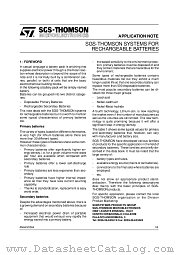 AN643 datasheet pdf SGS Thomson Microelectronics
