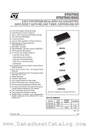 ST62T65C datasheet pdf SGS Thomson Microelectronics