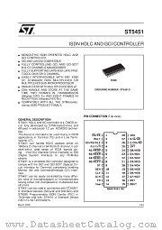 ST5451 datasheet pdf SGS Thomson Microelectronics