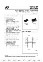 M29W200BT datasheet pdf SGS Thomson Microelectronics