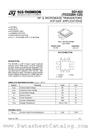 TCC0204-125 datasheet pdf SGS Thomson Microelectronics