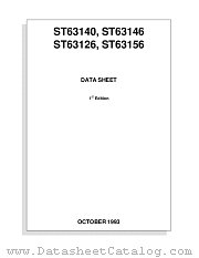 ST63142B1 datasheet pdf SGS Thomson Microelectronics