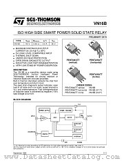 VN16B datasheet pdf SGS Thomson Microelectronics