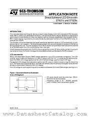 AN594 datasheet pdf SGS Thomson Microelectronics