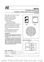 M35101 datasheet pdf SGS Thomson Microelectronics