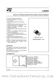 L4902A datasheet pdf SGS Thomson Microelectronics