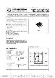 ITA6V5C1 datasheet pdf SGS Thomson Microelectronics