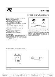 74V1T08 datasheet pdf SGS Thomson Microelectronics