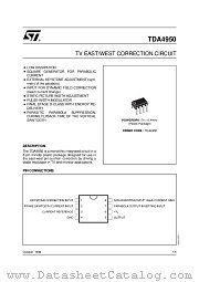 TDA4950 datasheet pdf SGS Thomson Microelectronics