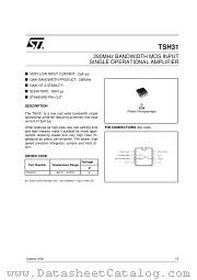 TSH31IDT datasheet pdf SGS Thomson Microelectronics