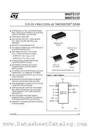 M48T513V datasheet pdf SGS Thomson Microelectronics