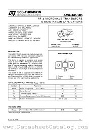 AM83135-005 datasheet pdf SGS Thomson Microelectronics