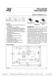 VIPER100ASP datasheet pdf SGS Thomson Microelectronics