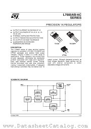 L7808AB datasheet pdf SGS Thomson Microelectronics