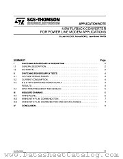 AN534 datasheet pdf SGS Thomson Microelectronics