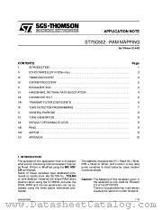 AN539 datasheet pdf SGS Thomson Microelectronics