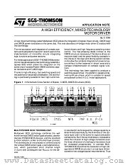AN234 datasheet pdf SGS Thomson Microelectronics