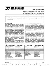 AN449 datasheet pdf SGS Thomson Microelectronics