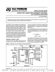 AN469 datasheet pdf SGS Thomson Microelectronics