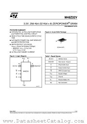 M48Z32V datasheet pdf SGS Thomson Microelectronics