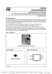 AN1518 datasheet pdf SGS Thomson Microelectronics