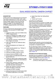 STV0681A datasheet pdf SGS Thomson Microelectronics