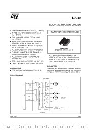 L9949 datasheet pdf SGS Thomson Microelectronics
