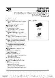 M29DW324DB datasheet pdf SGS Thomson Microelectronics