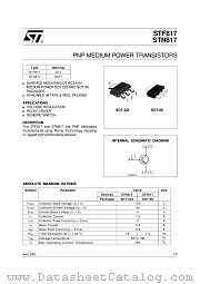 STF817 datasheet pdf SGS Thomson Microelectronics