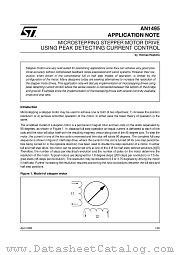 AN1495 datasheet pdf SGS Thomson Microelectronics