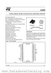 L9352DIE1 datasheet pdf SGS Thomson Microelectronics