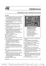 CB65000 datasheet pdf SGS Thomson Microelectronics