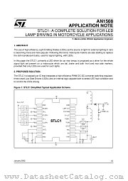 AN1508 datasheet pdf SGS Thomson Microelectronics