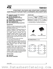 TSM1051 datasheet pdf SGS Thomson Microelectronics