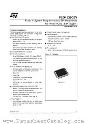 PSD4235G2V datasheet pdf SGS Thomson Microelectronics