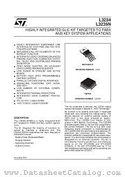 L3235N datasheet pdf SGS Thomson Microelectronics