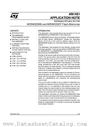 AN1481 datasheet pdf SGS Thomson Microelectronics