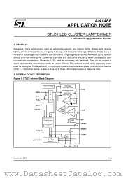 AN1488 datasheet pdf SGS Thomson Microelectronics