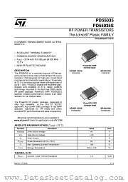 PD55035S datasheet pdf SGS Thomson Microelectronics